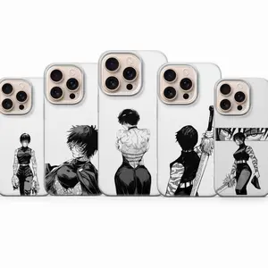 Maki Zenin Phone Case JuJutsu Kaisen Anime Cover for iPhone 17 Air 16e 15 Pro Max 14 13 | Samsung S25 Ultra S24 S23 FE | Google Pixel 10 9A