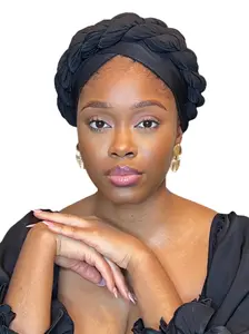 ROLLS – Handmade Twist Pre-Wrapped Headwrap for Effortless Style