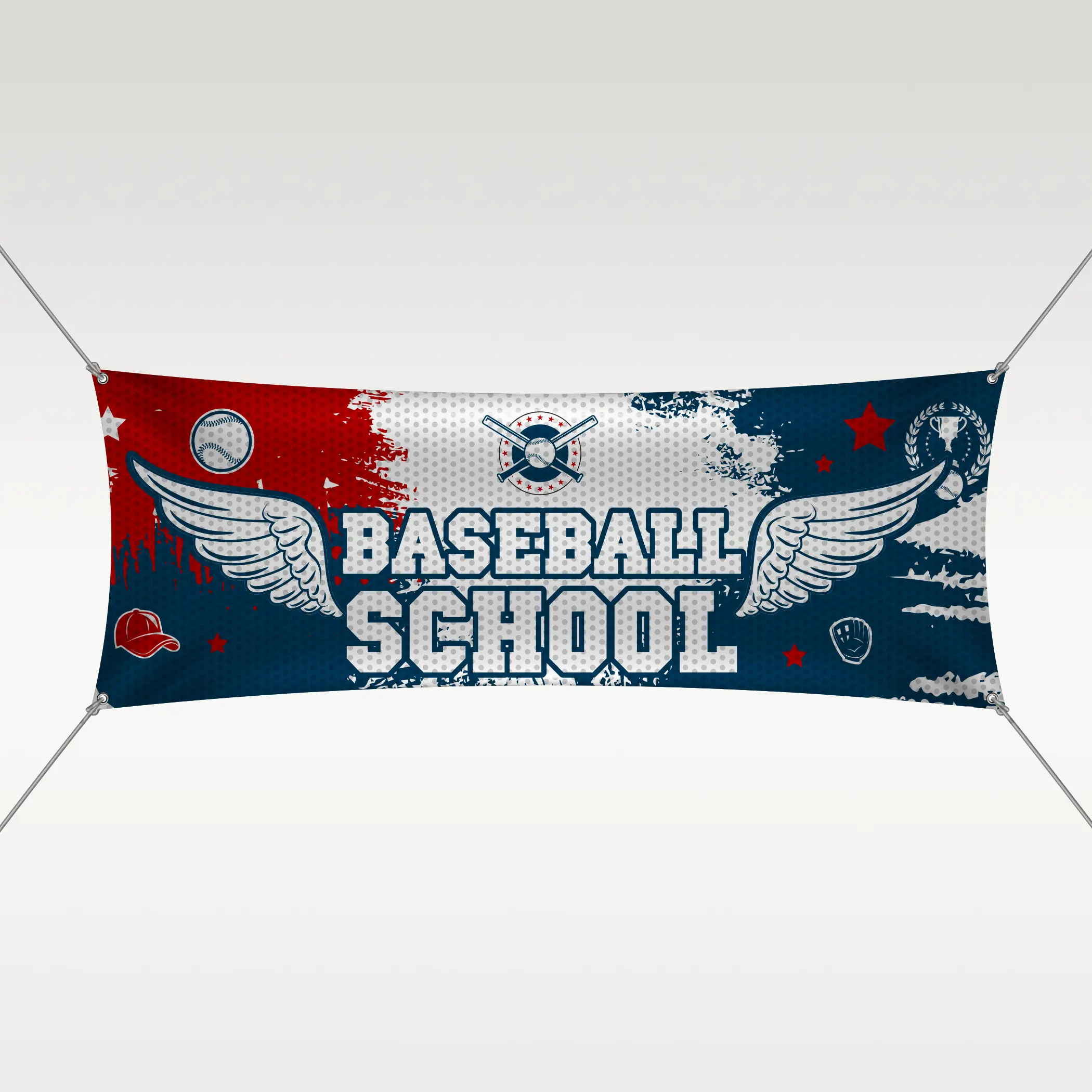 Custom Outdoor Mesh Banner Lightweight