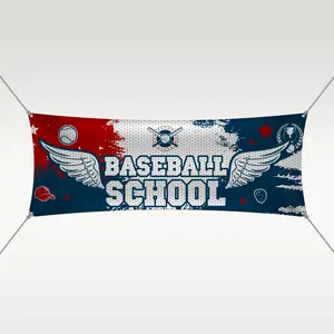 Custom Outdoor Mesh Banner Lightweight