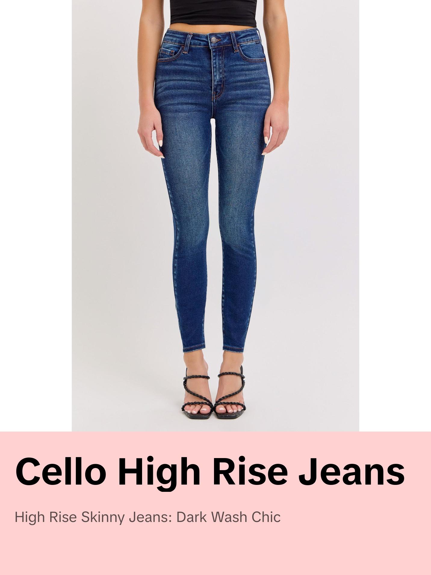 Cello High Rise Jeans
