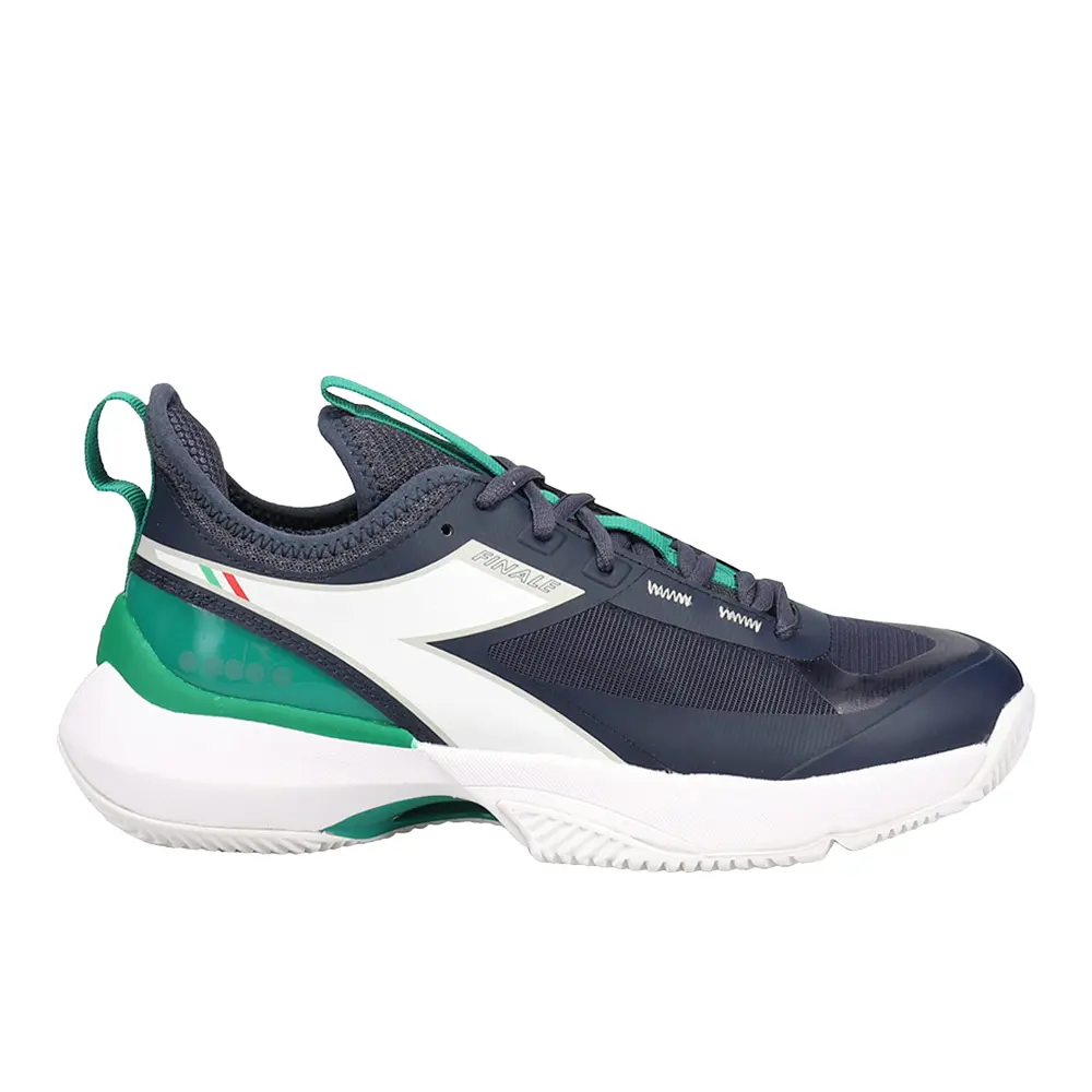 diadora Mens Finale Clay Tennis Sneakers Shoes - Blue