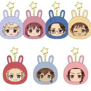 22 Styles Anime Hetalia Acrylic Keychain Charm Kawaii Characters Accesorios, Cute, Durable, And Perfect For Bags, Keys, Or Gifts. Great For Daily Use Or As Thoughtful Little Gifts For Your Friends And Yourself.
