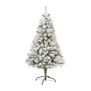 Nearly Natural 5-ft White River Mountain Pine Christmas Tree