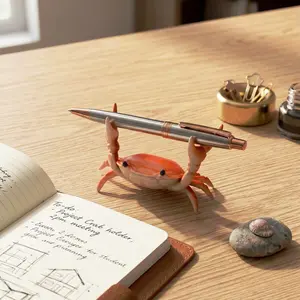 Funny Crab Pen Holder, Desk Decor, Desk Organizer, Office Decor, Gift for Calligrapher, pen holder for desk, pencil holder, desk accessories