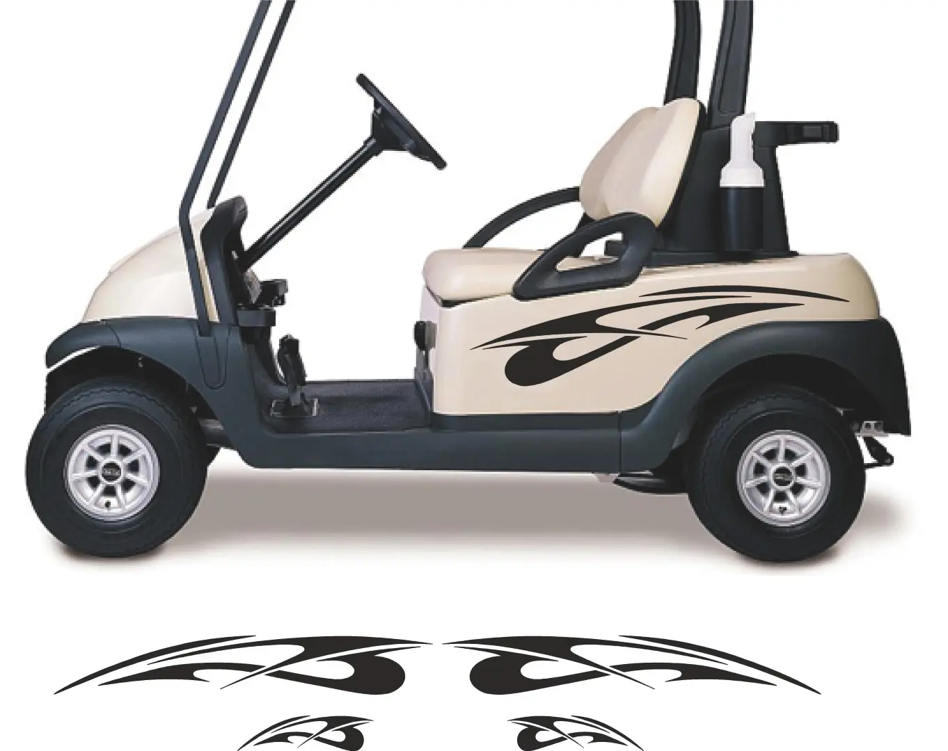 StickerChef Golf Cart Vehicle Auto Truck Decals Stickers GC83