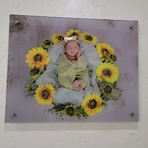 Custom Picture Frame | Printed Portraits on Acrylic | Acrylic Portrait Frame Decor Photo