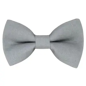 Slate Gray Bow Tie- Cotton