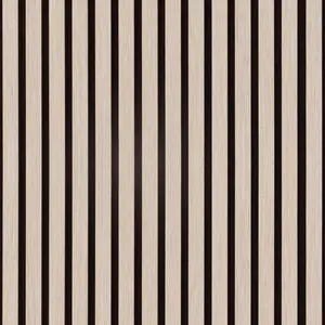 Natural Oak Acoustic Slat Panel 108.25" Sample Natural Oak Acoustic Slat Panel 108.25" Sample