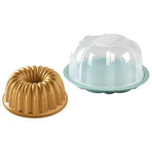 Nordic Ware Elegant Party Bundt Pan & Bundt CakKeeper