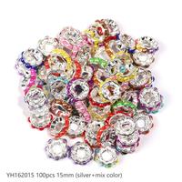 #139 (15mm 100pcs) Pearl YH162015