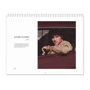 Soft Cactus Jacob Elordi Vol.1 - 2025 Wall Calendar 2025 Calendar Wall Calendars Wall Hanging Calendar