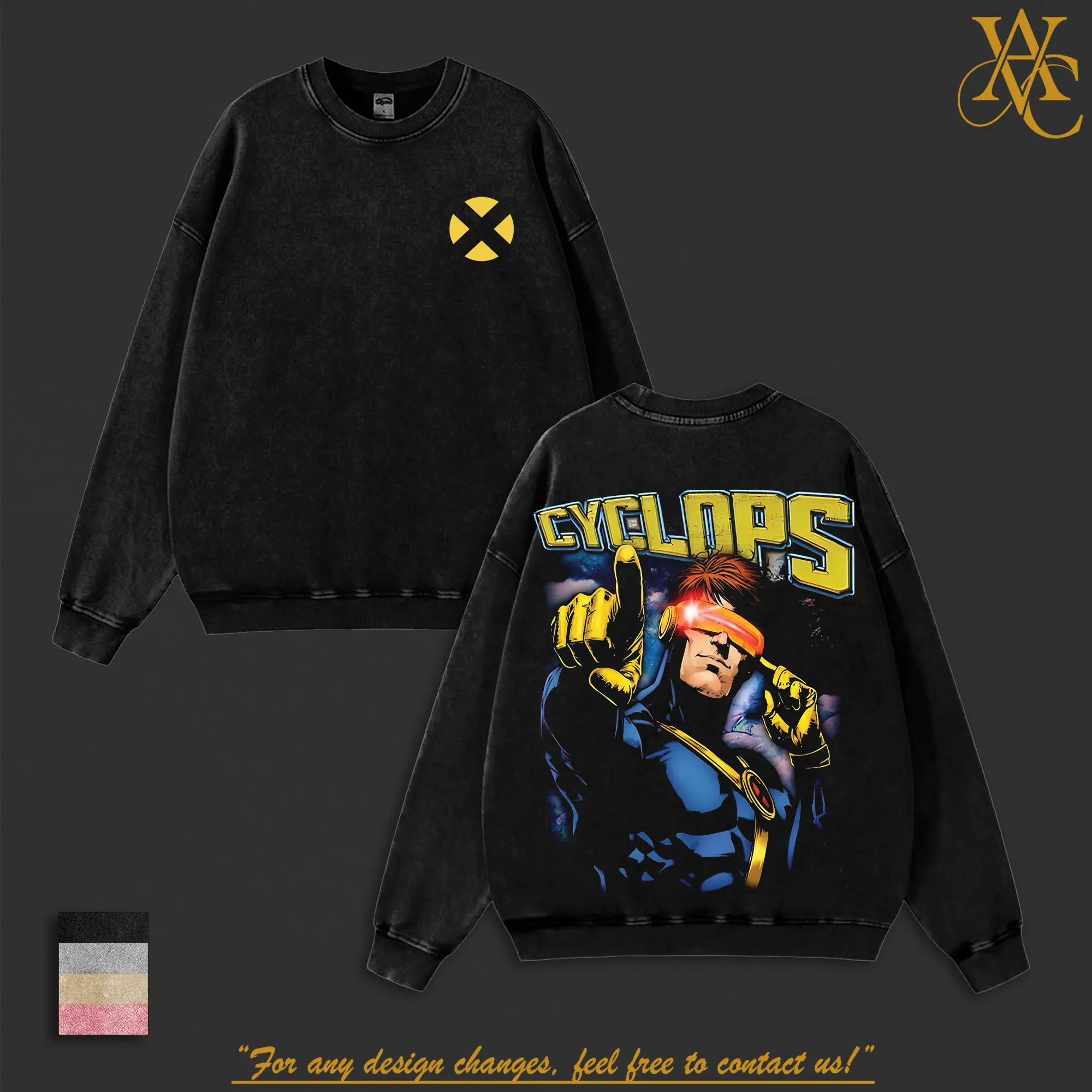 Cyclops Premium 99% Cotton T-Shirt & Hoodie, Optic Blast Mutant Hero Graphic Tee, Retro X-Men Comic Fan Shirt, Oversized Unisex Black Streetwear, Vintage Superhero Style Gift For Fans