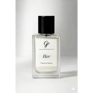G&J Fragrances Her Jasmine Rose Peach and Orange 50mL Extrait de Parfum with Airy Florals and Bergamot