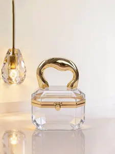 1pc Ladies' fashionable, simple, casual, elegant banquet bag, Flap square bag, made of exquisite and versatile material, perfect for gifting, high-end party, essential handbag for ladies