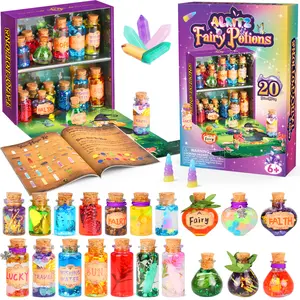 Easter Party Favors Alritz Fairy Potions Kit, Magic Mix Kit 20 Bottles, Christmas Gifts Decorations Ornaments Garden Crafts Birthday Gifts Toys for Girls and Boys 6 7 8 9 10 11 12+Years Old Families Party Indoor Outdoor