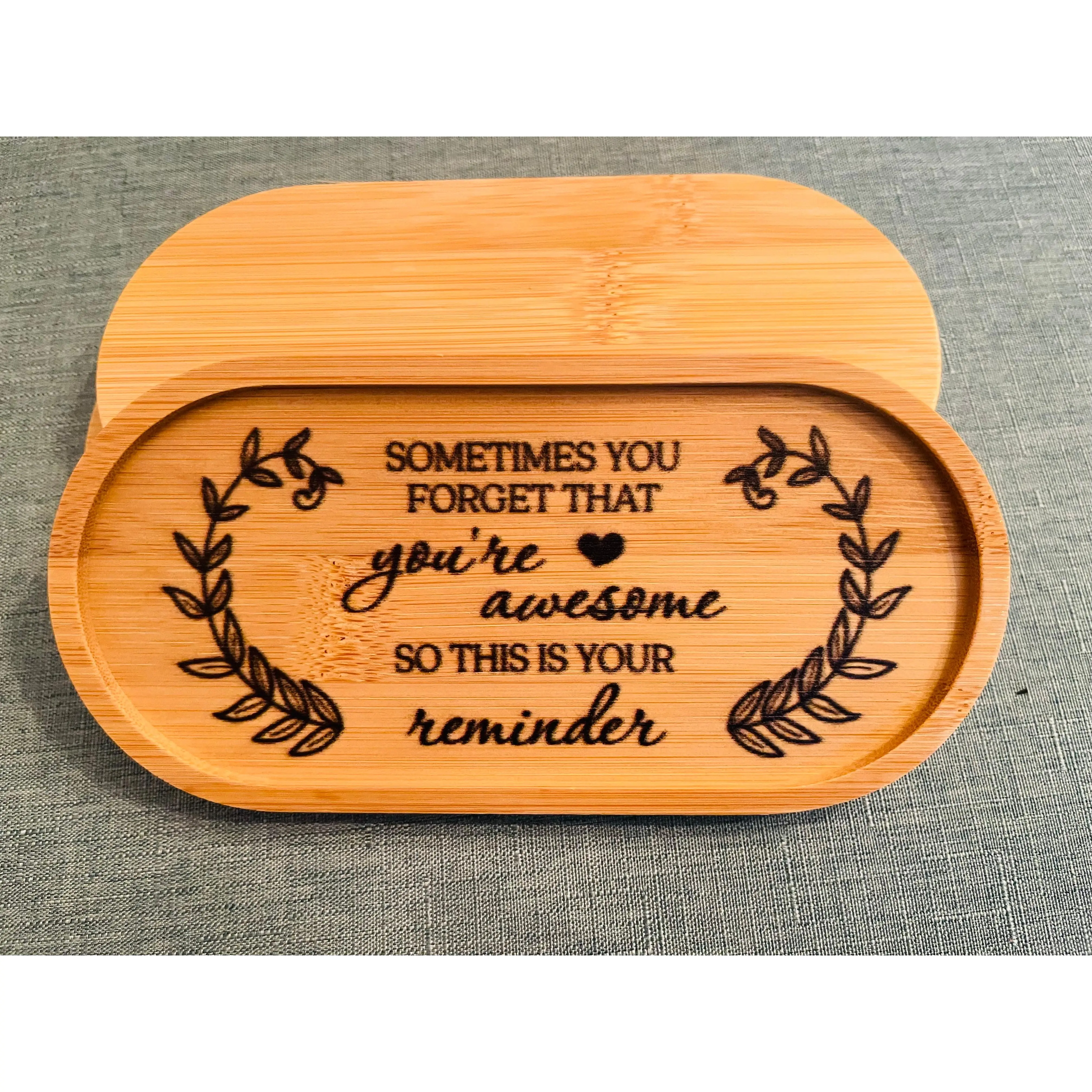 You're Awesome Jewelry and Trinket Tray