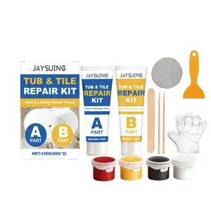 Tile Repair Kit Home Seam Ceramic Marble Joint Ab Glue Sealing Repair Set, Durable Tile Patching Solution for Household Use