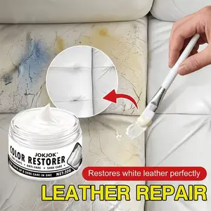 Car Plastic and Leather Repair Kit, Suitable for Dashboard, Steering Wheel, Seats, Exterior Trim, Leather Sofa, Bags, Backpacks, Jokjok Brand