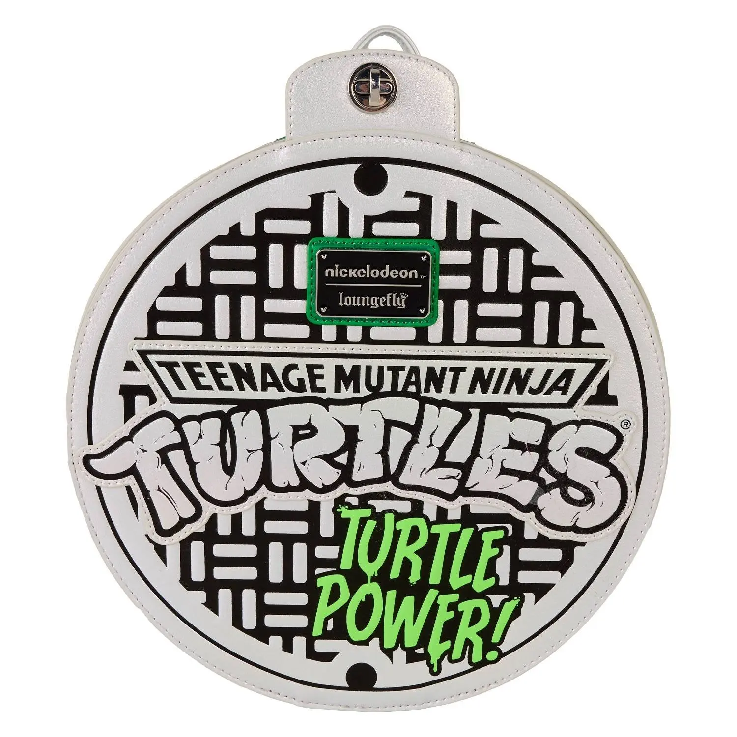 Loungefly Nickelodeon TMNT Lair Adjustable Casual Printed Mini Backpack, Adjustable Backpack, Casual Printed Backpack