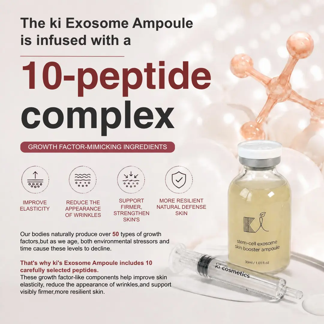 Live Exclusive] KI Stem-Cell Exosome Booster Kit Anti-Aging