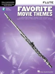 USED-Favorite Movie Themes Flute Play-Along Book with Online Audio [With CD (Audio)] by Various (Paperback)
