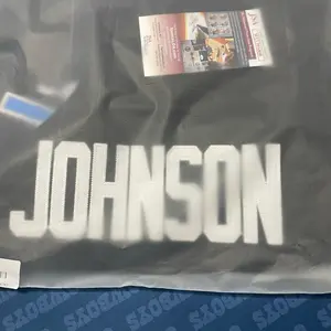 Certified autographed NFL Calvin Johnson jersey