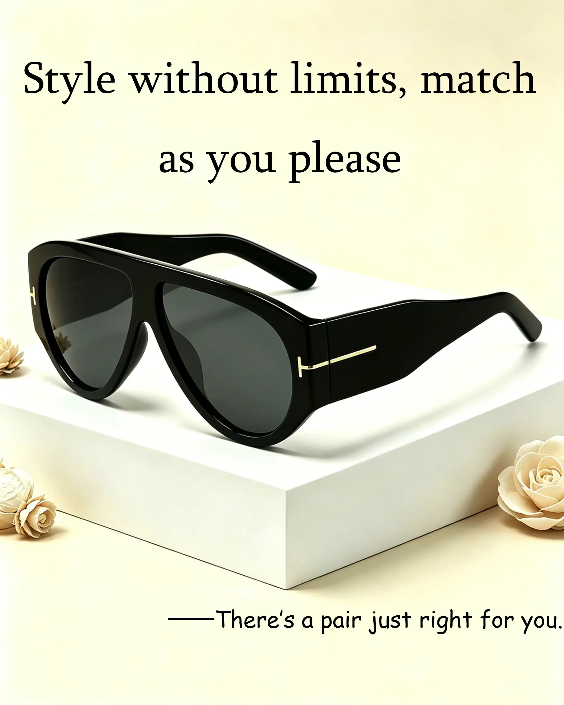 70s Retro-Inspired Oversized Sunglasses UV400 Protection Thick-Frame Fashion Shades Unisex Stylish Accessory.mid year sale.