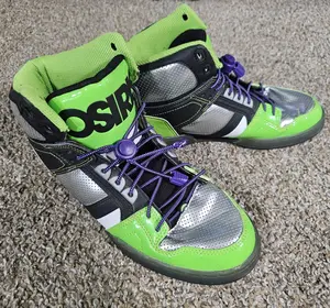 Osiris NYC 83 CHSP121 Size 8.5 Quick Lace Skateboard Shoes