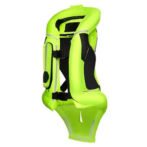 Motorcycle Riding Inflatable Vest Upgraded Version Inflatable Safety Vest Chest Back Neck Hip Protection Vest Anti Fall Riding Equipment