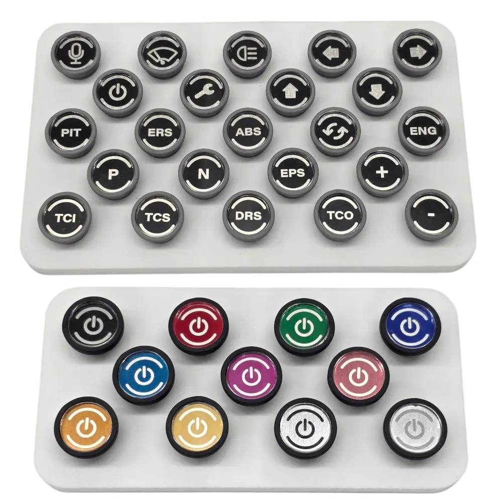 Make Your Own, 23 Buttons, Fully Custom Button Caps Compatible with ...