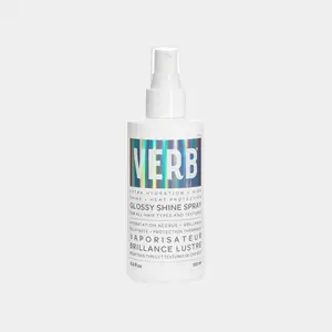 glossy shine spray with heat protection | a shine-boosting spray