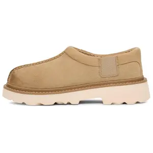 UGG Men's Brown Low-Top Casual Shoes with Hybrid Leather and Slip-Resistant Comfort Trending Shoes, House White Official Shoes to Get / Maison Mihara Sneaker Footwear