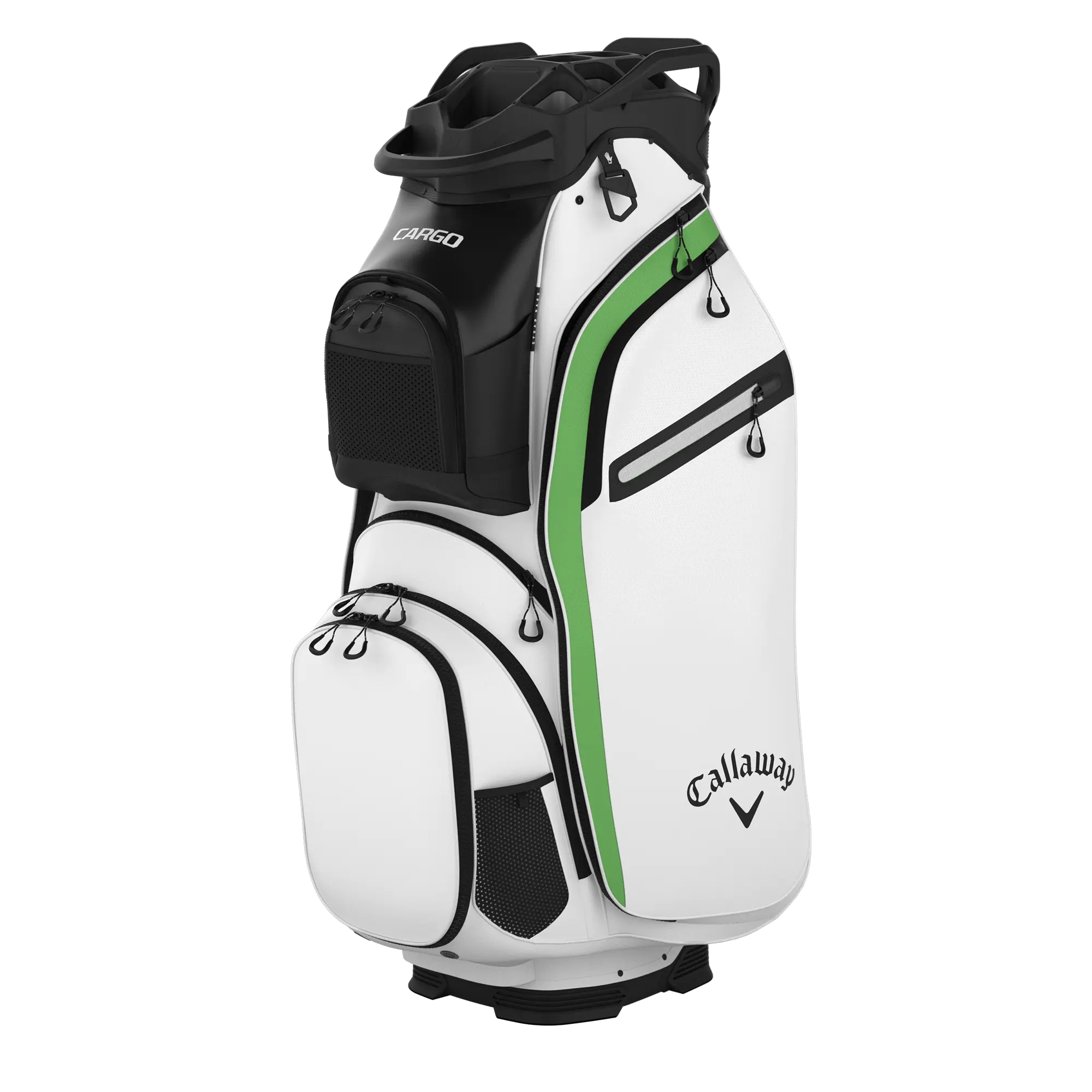 Callaway Golf Elyte Cargo Cart Bag in Black Callaway Golf Elyte Cargo Cart Bag in Black