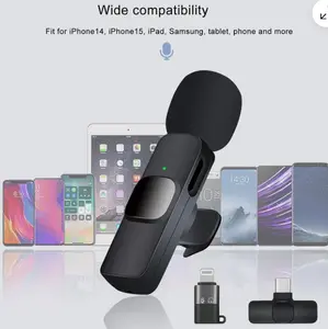 Wireless Microphone Mini Mic for iPhone/Android Phone
