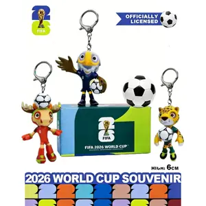 Official FIFA Keychain, USA, Canada, Mexico Souvenir Keychain, Exquisite Gift, Gift for Boyfriend, Backpack Accessory