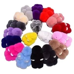 Sunny Bunny Keychains - Plush Bunny Keychains in Multiple Colors for Accessory Decoration