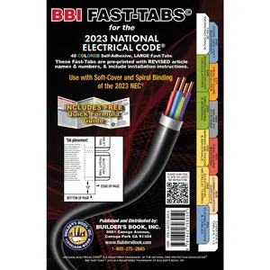 2023 National Electrical Code NEC Colored Fast-Tabs
