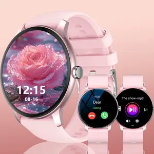 Smart Watch with Wireless Calling & Multiple Sports Modes, Call & Message Alerts, Outdoor Wearable Device Compatible iOS/android, Digital Smart Watch