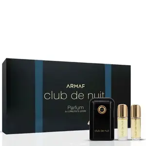 Club De Nuit Men Parfum Travel Buddy Set 12ml (0.4 oz) by Armaf