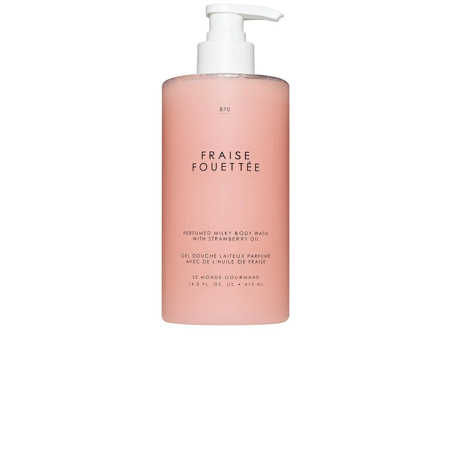 Le Monde Gourmand Fraise Fouette Perfumed Milky Body Wash