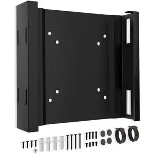 Mini PC Mount for Lenovo ThinkCentre Mounting Bracket Wall VESA and Under Desk Mount for Lenovo ThinkCentre Tiny Desktops M600 M700 M710Q M715q M720Q M800z M900 M910Q Mini Desktop Bracket