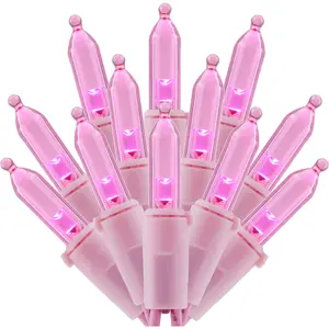 200  LED Christmas Lights with  Wire, Pack of 2 Sets 33 ft 100 Count UL Certified Commercial Grade String Light