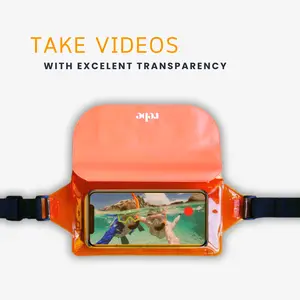 Waterproof Phone Dry Bag Pouch, for Swimming, Diving, Kayaking, Snorkeling, Festivals| Keep Phone Safe from Water & Sand | Summer Essential