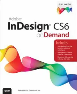 USED-Adobe InDesign CS6 On Demand by Steve Johnson (Paperback)