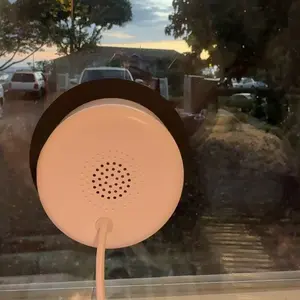 Product Review of Luna Window Camera for Home - 2K 2.4GHz Wifi, Indoor Glass-Mount Security Camera, Stick-On No-Drill Install, Clear Window View for Outdoor Monitoring, Color Night Vision Through Glass, Smart AI Motion Detection, Easy Setup for Home & Apartment from t**h