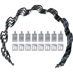20inch Sofa Chair Upholstery Spring Replacement Includes Clips 4 PCS for Furniture Couch Repair or Other Applications