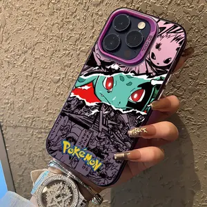 Hot Anime Pokemens Cute Phone Case Suitable for iPhone 17 16e 16 15 14 13 12 11 Mini Pro Max Air X XR XSMAX 8 7 Plus Anti Fall Matte Back Cover