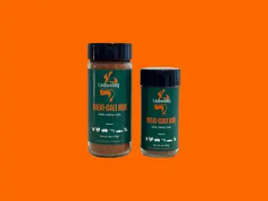 Calibark BBQ Mexi-Cali Rub - Chile Citrus Cali Blend for Grilled Chicken Wings, Pork Chops, Shrimp & Veggies - US Made Flavor Enhancer