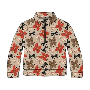 Bows & Bases Quarter Zip-Up **PreOrder**